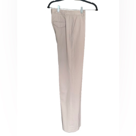 Theory Demitria Beige Italian Virgin Wool Pants - Size 4 - Picture 4 of 9